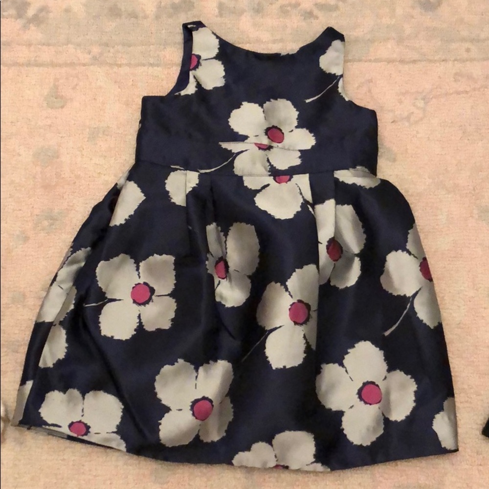 Janie and Jack Navy Dress 18-24 months